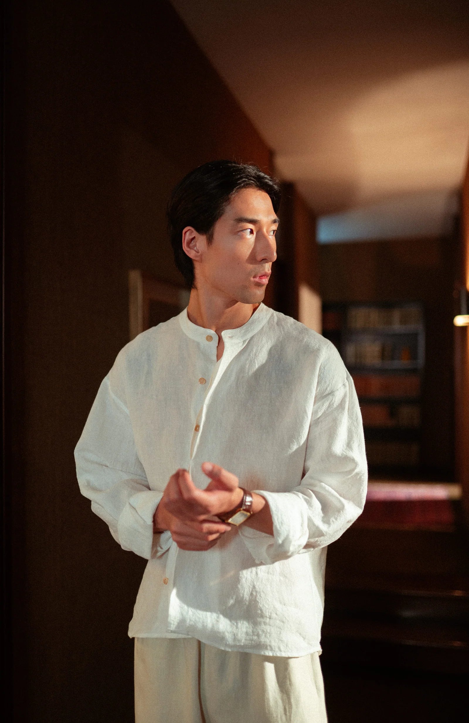 Linen Kurta Shirt